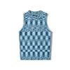 Za2025 Summer New Women clothes Stretch Versitile Fashion Sleeveless round Neck Short Navel Knit vest Top
