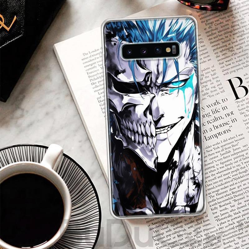Grimmjow 6 Bleach Cover For Samsung Galaxy S8 S9 Plus S10 Lite Note 8 9 10 Pro 20 Ultra S7 Edge M11 M21 M32 M51 Print Coque