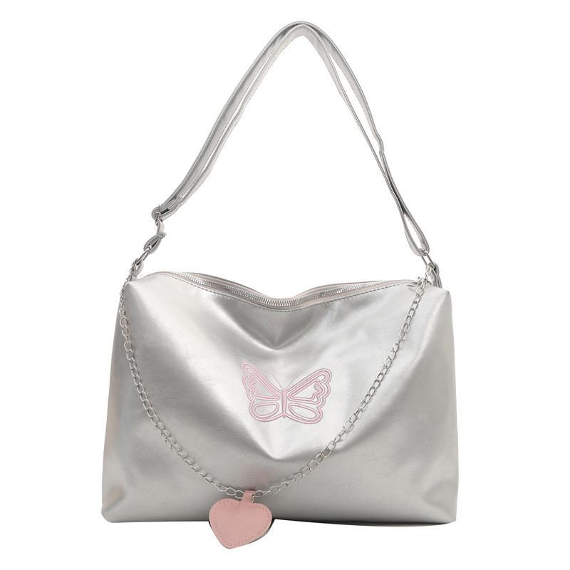 Stylish And Trendy 2024 Pu Tote Handbag Large Capacity Soft Shoulder Bag For Women