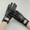 Ventilated Full Finger Gloves Punk Fashion Accents Soft Inner Lining Outdoor Motorcycle Use