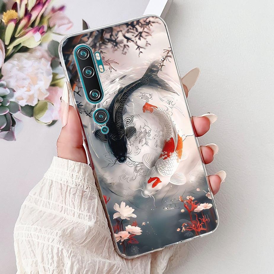 Für Xiaomi Mi CC9 Pro Hülle Mi Note 10 Pro Neue Luxus Bemalte Abdeckung Weiche Dünne Handyhülle Für Xiaomi Mi Note 10 Pro MiCC9Pro Schale