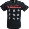 Unisexs Black Official Stiff Little Fingers Inflammable Material T Shirt