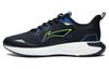 Chasing Clouds TPU Abrasion Resistant Breathable Low Top Casual Running Shoes Men's Black Blue ARST011-3
