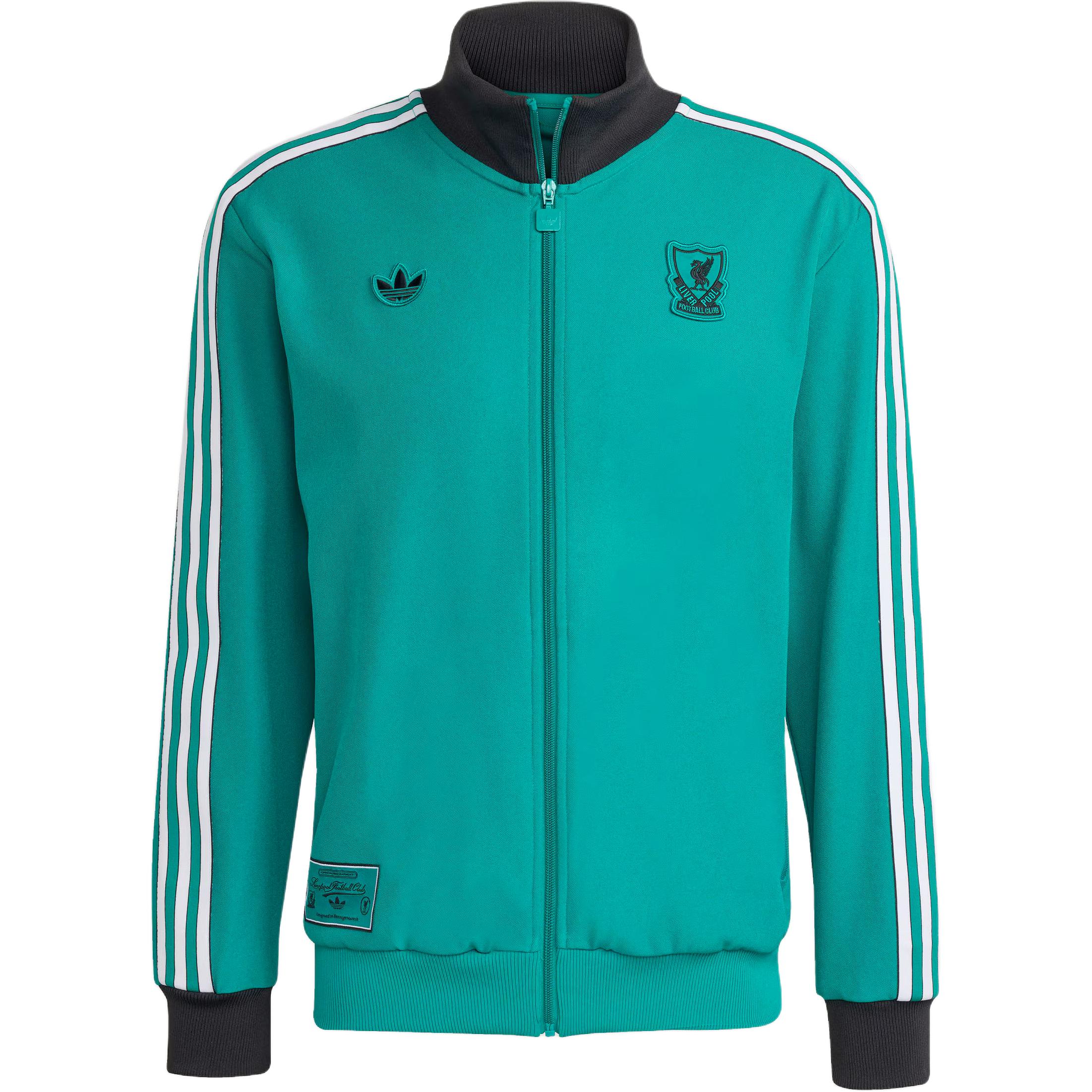Adidas Free Shipping With AdiClub Liverpool Fc Terrace Icons Track Top JW5464 L