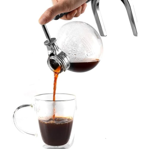 Gold Siphon Coffee Maker for 3 People, DIY Coffee