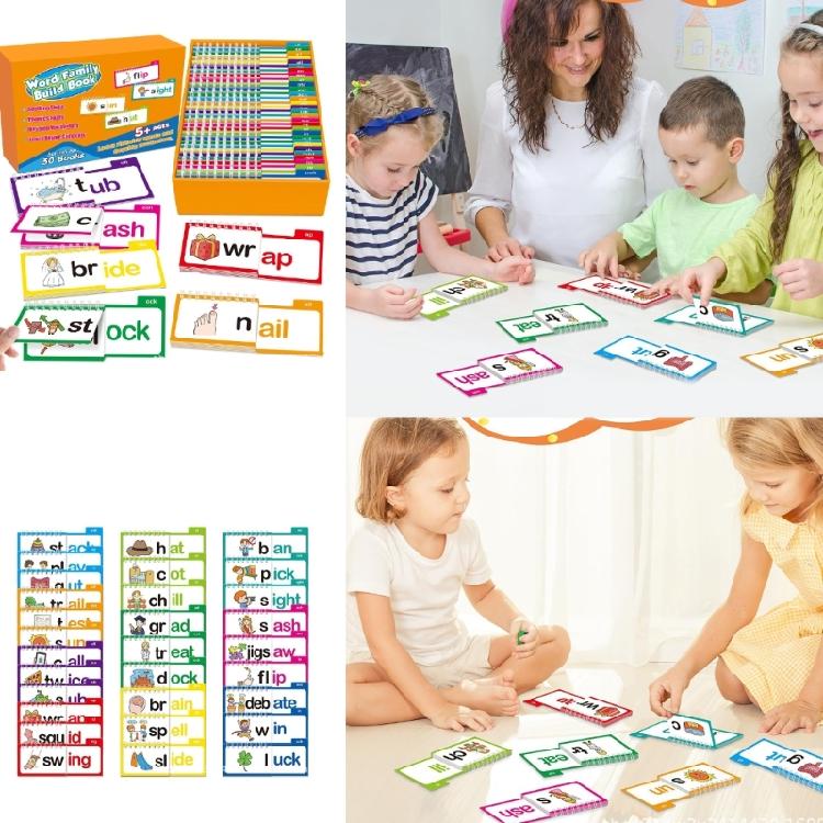Read and Rhyme Flip Books Word Family Flip Books Sight Words Flash Cards Letter Sounds Flash Cards Phonics Flash Cards