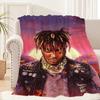 Rapper Hip Hop J-Juice W-WRLD Decke Decke für Couch Sofa Reise Zuhause Wandern Picknick Bett Bettwäsche Flanelldecke Geburtstagsgeschenk