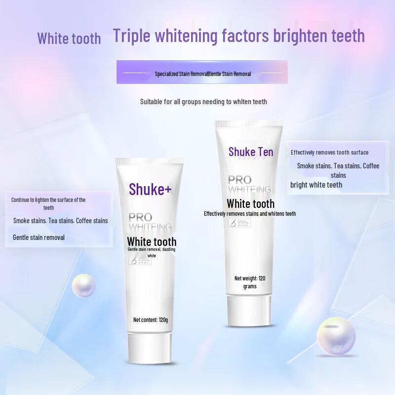 

Shuke Stain Removal Whitening Toothpaste