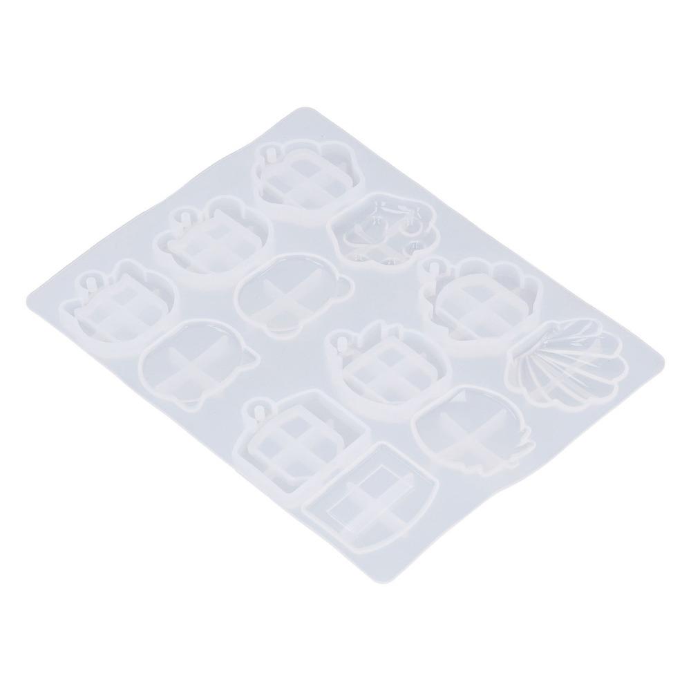 1pcs Reusable Mold Epoxy Resin Mold DIY Craft Supply Keychain Making Kit For DIY Keychains