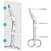 Anti-rust Home Use Curved 11cm Gauze Scissors Bandage Scissors Stainless Steel Nurse Scissors