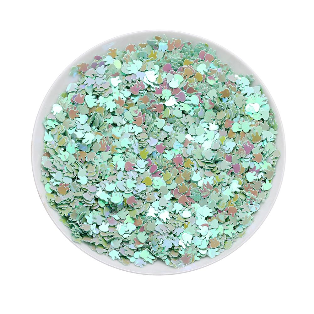 10g Butterfly Sequins Laser Glitter Sequin Epoxy Resin Paillettes Rabbit Heart Sequin for DIY Epoxy Resin Crafts Nail Art Decor