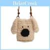 Preschool Kids Plush Dogshoulder Bag Crafted From Soft Polyester For Daily Use