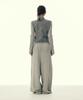 Gillaakaibeu Stitched Bold Logo Sweat Pants_Grey