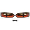 4PCS LED Taillight with Smoky Lens Turn Signal Back Lamp Replacement for MK6 2011‑2014