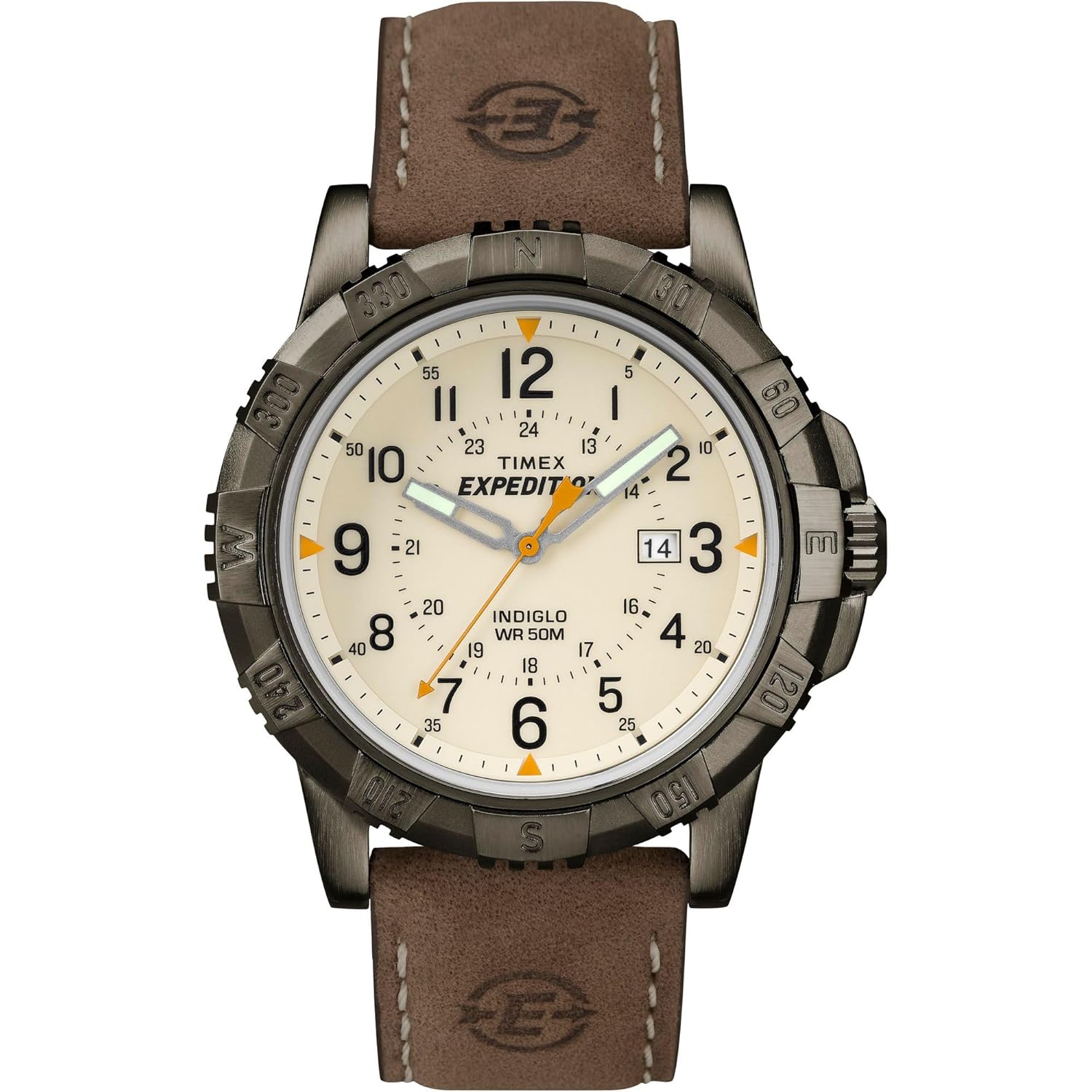 Timex Expedition Rugged Metal Watch Brown Natural