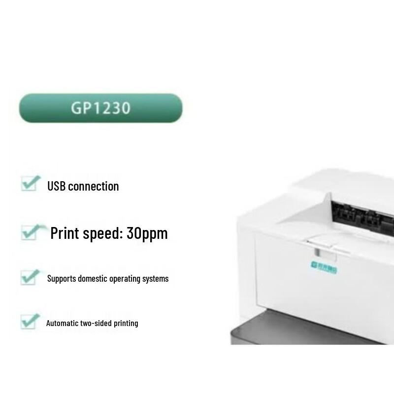 Lanxum GP1230 A4 Black and White Laser Printer CN Plug (adapter Included)
