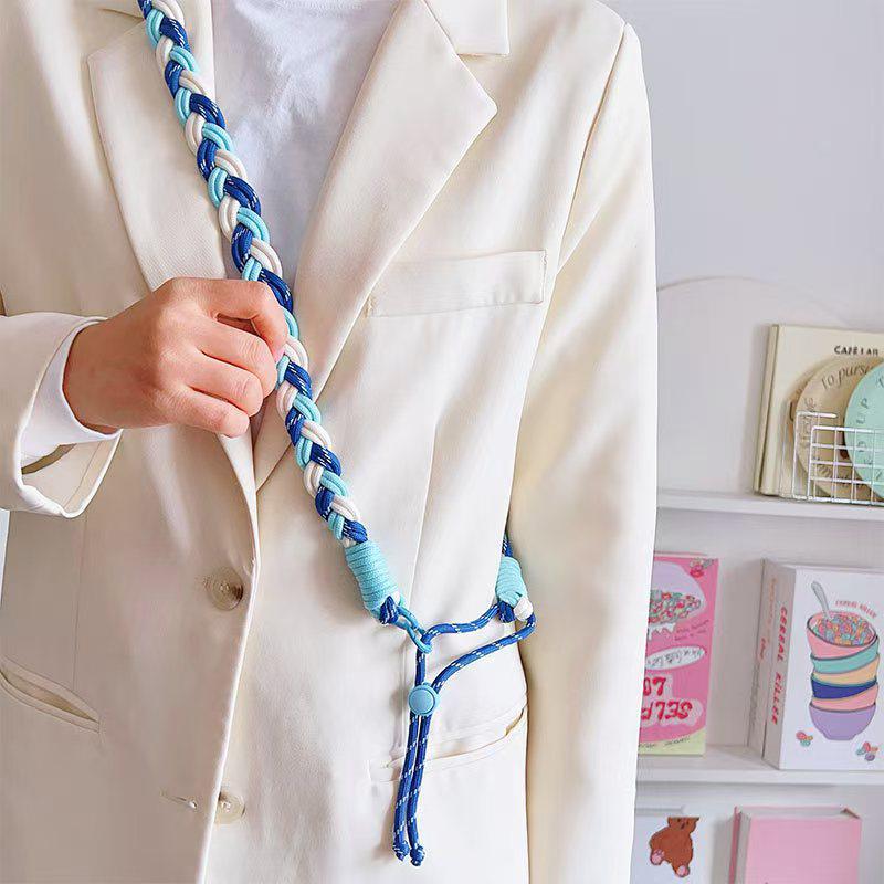 Colorful Phone Lanyard: Adjustable, Anti-lost Rope for Bag, Keychain, Kettle, or Speaker