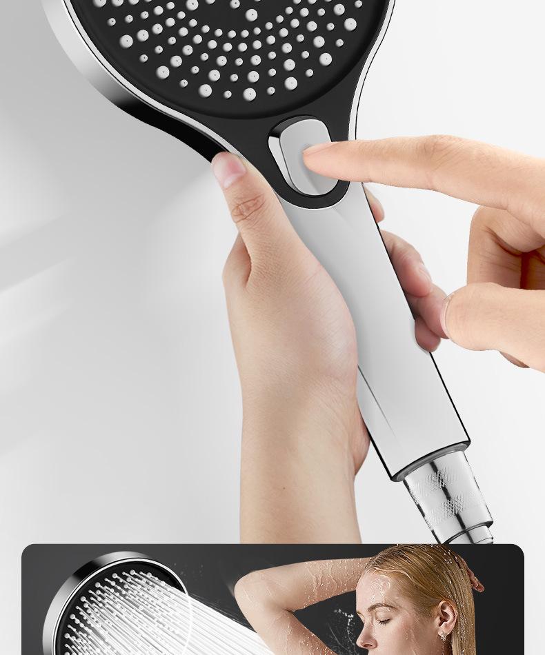 High-Pressure Large Panel Shower Head Set for Powerful Water Flow