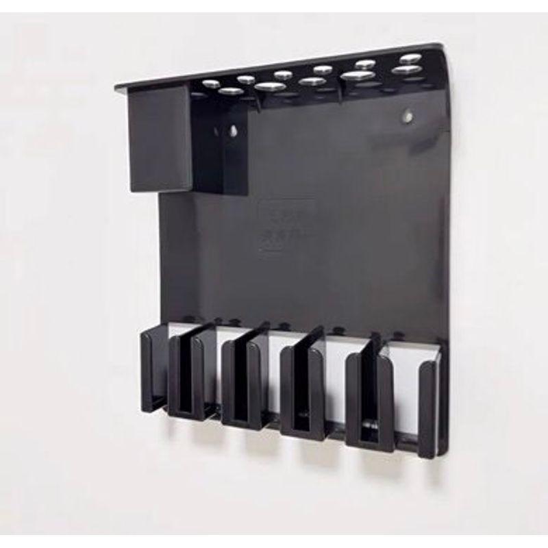 

New Arrival Hair Stylist Tool Storage Rack Barber Shop Wall Hanging Storage Box Internet Celebrity Storage Rack Electric Clipper Storage Fantastic Black/Tool Storage Rack