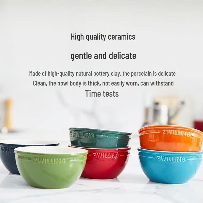 Zwilling Rainbow Ceramic Bowl 6-Piece Set
