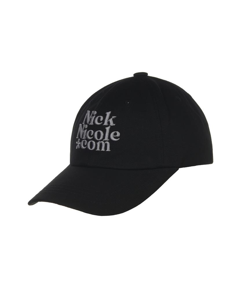 Nigaennikol Nn Dotcom Signature Ball Cap_Black Gray