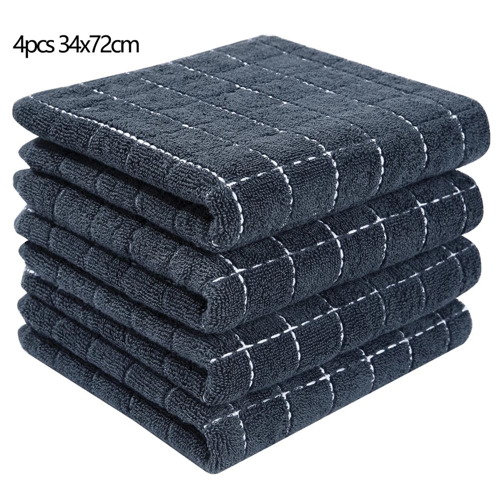 Homaxy 4/6 buc 100% bumbac prosop de bucatarie prosop absorbant prosoape de bucatarie ultra moale prosoape de bucatarie pentru uscare unelte de curatare a casei