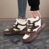 Fashion Round Toe Ecoleather White Tennis Mary Jane Walking Sneakers For Women Shoes For Woman Sport Womenshoes Loafter Raning