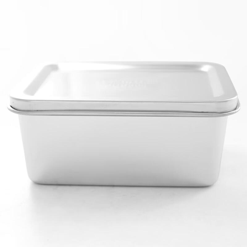 304 Edelstahl Quadratische Lebensmittelaufbewahrungsbehälter Set