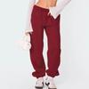 Women's Fleece Sweatpants Winter High Waisted Sweat Pants Drawstring Baggy Jogger Pants