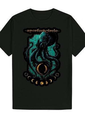 A Perfect Circle Octopus Moon Phases T-shirt