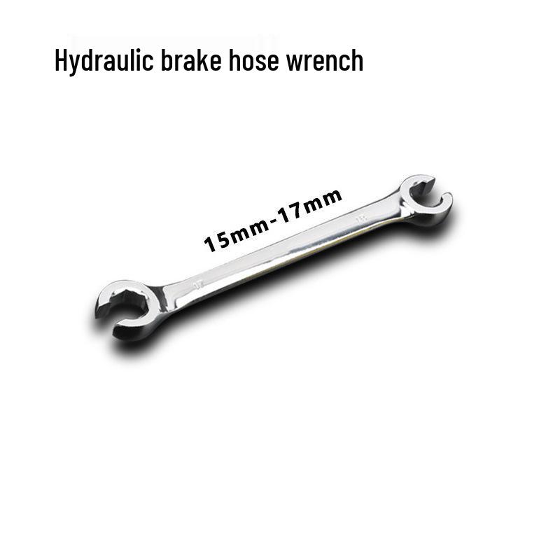 Double-Ended Hydraulic Brake Hose Wrench for Disassembly