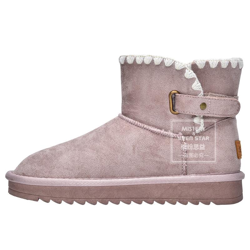 

New products are on sale in winter, new thick-soled snow boots, velvet cold-resistant and warm cotton shoes 1636 40