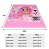 Relax Karol G Bichota Heart Blanket Stuff Sofa Decorative Throw Blanket Lightweight Flannel for Travel