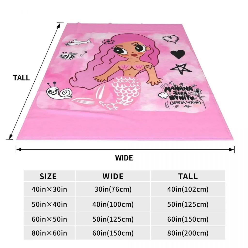 Relax Karol G Bichota Heart Blanket Stuff Sofa Decorative Throw Blanket Lightweight Flannel for Travel