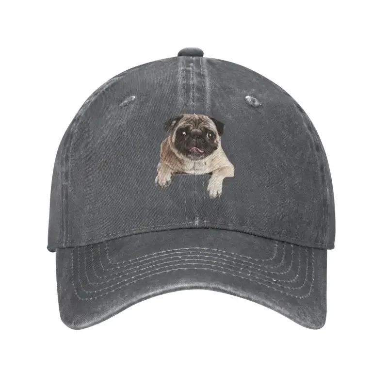 Classic Unisex  Peeking Dog Jack Russell Terrier Baseball Cap Adult Pet Animal Adjustable Dad Hat for Men Women Hip Hop
