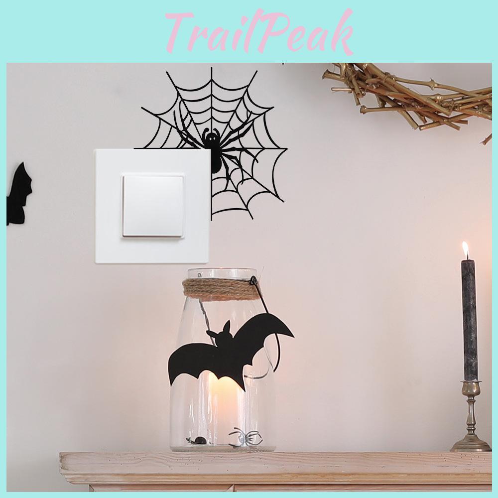 Spider Halloween Pvc Wall Decal Art Sticker For Home Office And Decoration Room