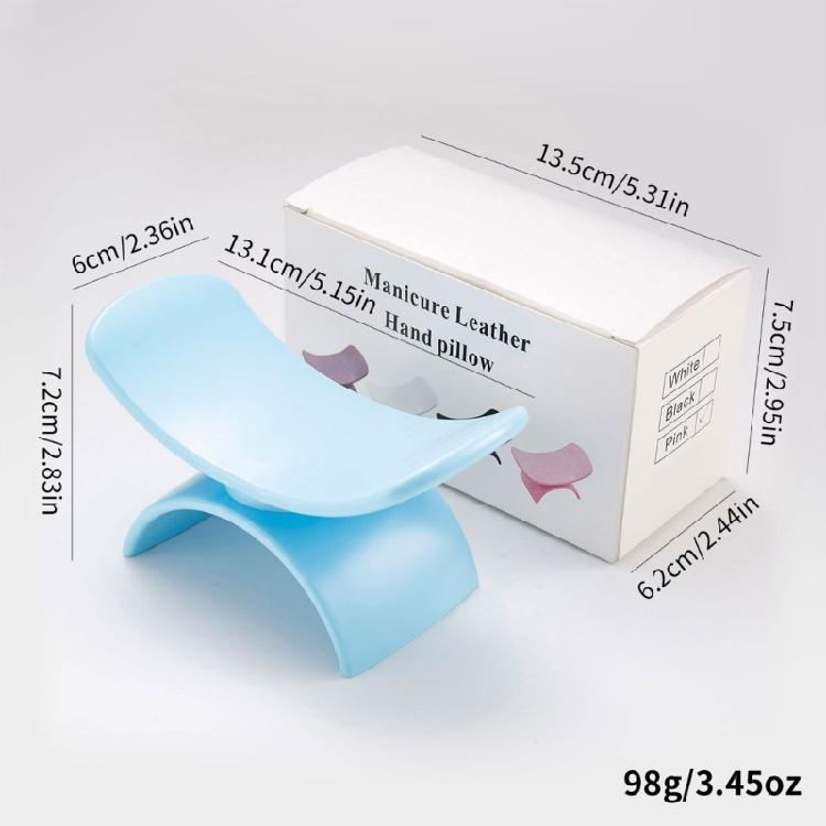 Manicure Nail Rest U-Shape Nail Arm Rest Nail Hand Rest ABS Nail Wrist Rest Manicure Arm Rest Stand