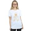 Disney Womens/Ladies Mummy Donald Duck Cotton Boyfriend T-Shirt
