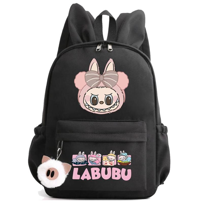 Roztomilý potištěný batoh Student Dospívající Dívka Chlapec Kreslená školní taška Dětská ležérní taška Dětský dárek k narozeninám Dámská cestovní taška Ruksak