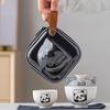 Shangqi Panda Portable Tea Set