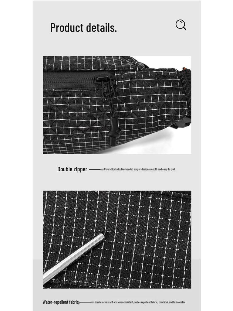 2025 Japanese-Style Cute Casual Crossbody & Waist Bag - Fresh, Sporty & Sweet Shoulder Bag