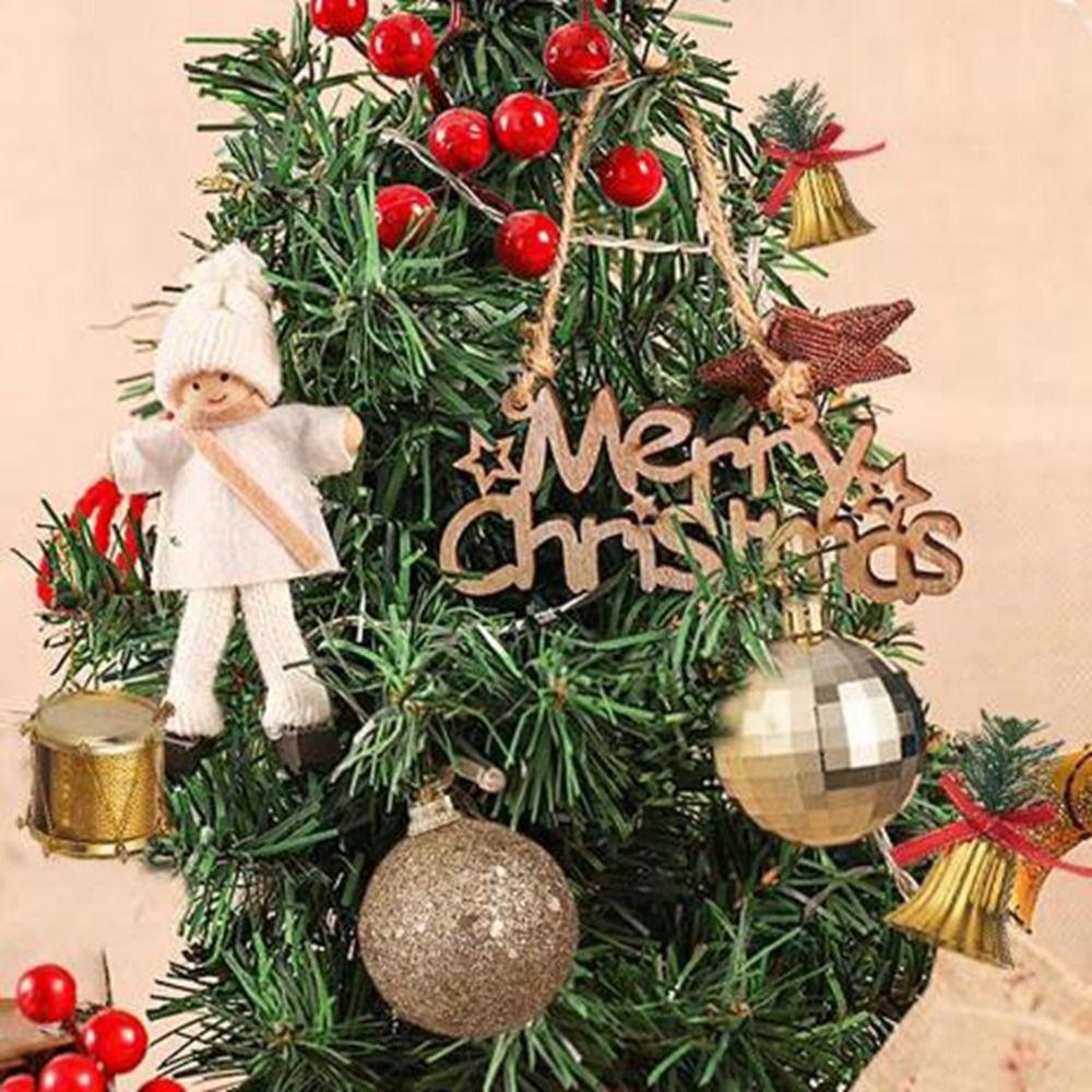 24Pcs/box Shatterproof Christmas Tree Pendant Plastic Jingle Balls Sets Party