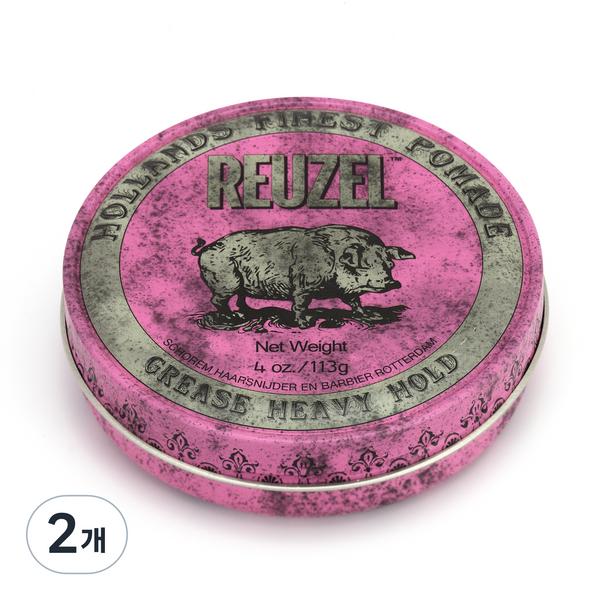 

Liugel Korea Pink Oily Hard Pomade, 113g, 2 pieces, Korea best mens hair products