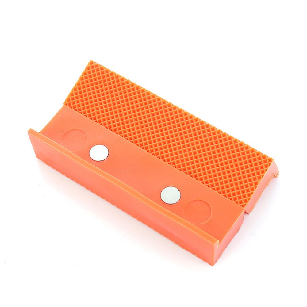 2pcs 4/6 Inch Magnetic Vise Pads Covers PPT Protection Strip For Metal Vise Soft Machine Tool Magnetic Soft Pad Jaw