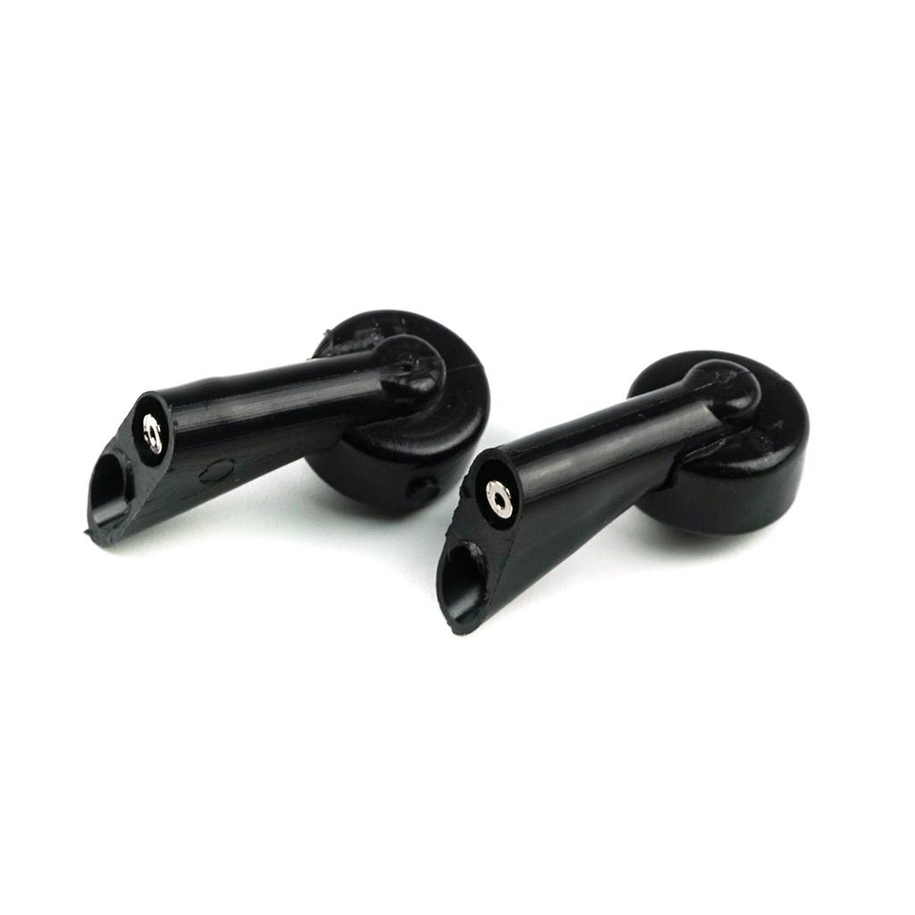 ESP1049 2 Pieces Rear Windshield Wiper Washer Water Spray Nozzle Single Hole Mounting 8E9955985 for  A3 A4 A6 Q7