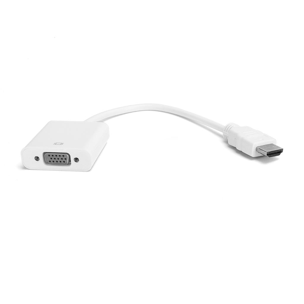 HD Multimedia Interface To VGA Converter Cable with 3.5mm O for ChromebookRaspberry