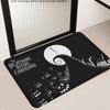 The N-Nightmare B-Before C-Christmas Floor Mat Retro Multiple Choice Living Room Kitchen Rug Non-Slip Modern Home Decor