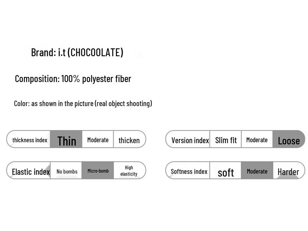 CHOCOOLATEit Men's Ice Silk Straight-Leg Casual Pants