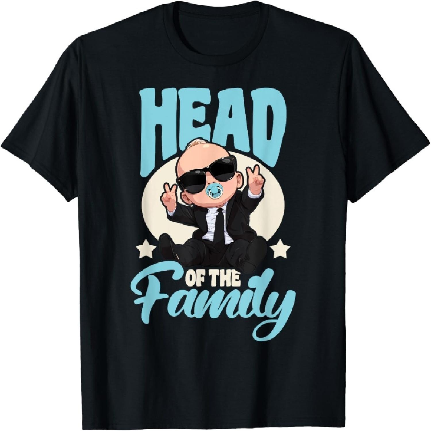 Baby Boss _Head Of The Family_ Like A Boss Kids T-Shirt S