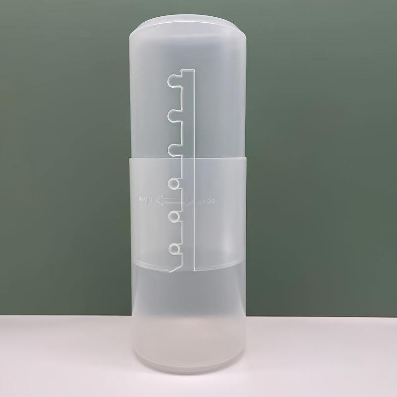 

Transparent makeup brush storage rack, extendable storage bucket, outdoor portable dust cover, transparent minimalist style прозрачный